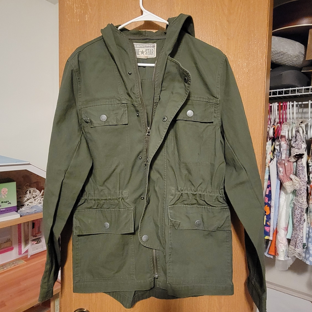 Converse Green Military Field Jacket